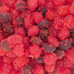 GushYums Mega Sour Cherry Blasts Gushing Gummy Candy (4oz) Simple GummiYums