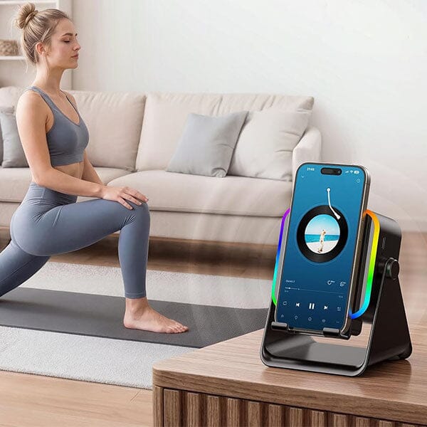 SonicVibes Quick Vibe Wireless Induction Speaker & Phone Stand Simple SonicVibes