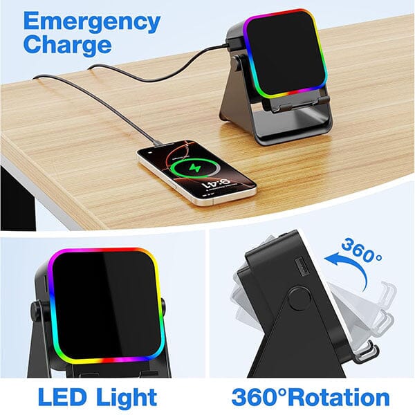 SonicVibes Quick Vibe Wireless Induction Speaker & Phone Stand Simple SonicVibes