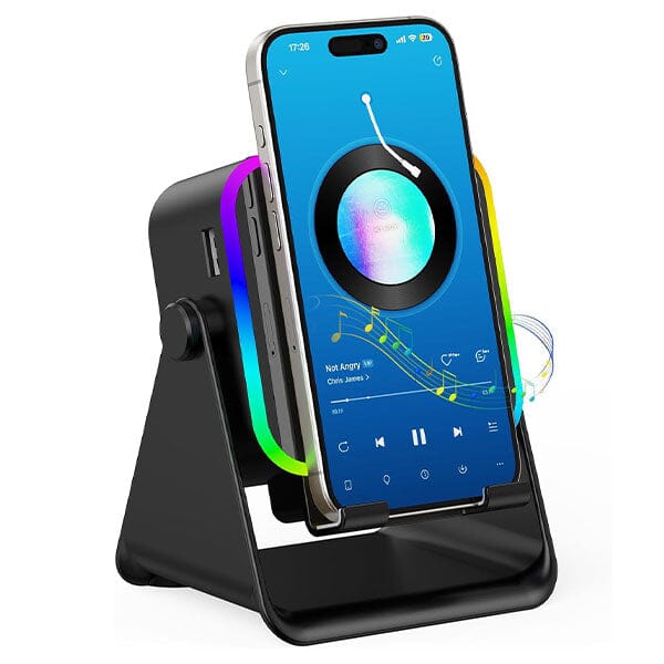 SonicVibes Quick Vibe Wireless Induction Speaker & Phone Stand Simple SonicVibes