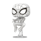 Funko Pop! Marvel: Sketched Spider-Man Figure Simple Funko