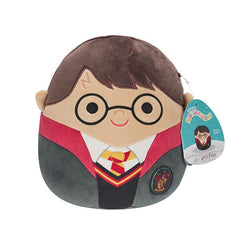Squishmallows Super Soft Plush Toys 8" Harry Potter Squad - Harry in Hogwarts Uniform Simple Squishmallows