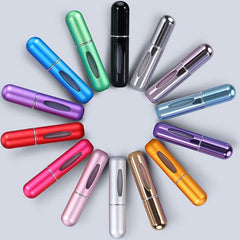 SpritzPod Portable Refillable Fragrance Atomizer 5mL Capacity (Assorted Colors) Simple Showcase