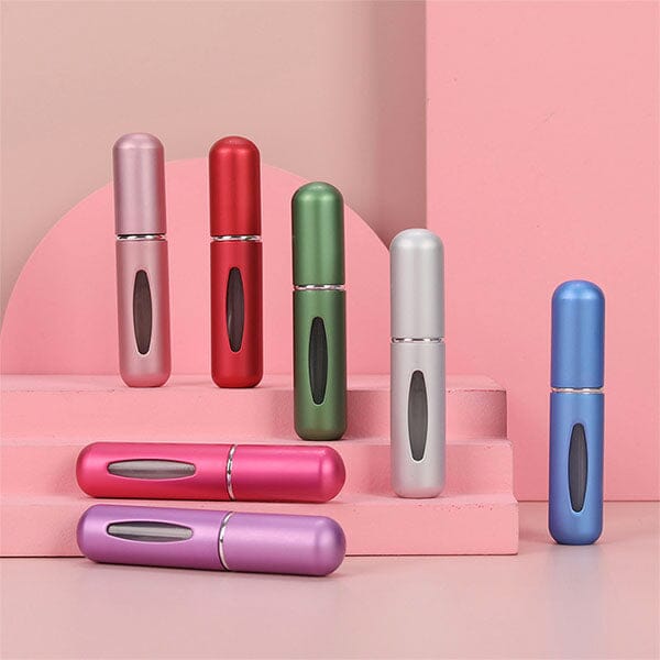 SpritzPod Portable Refillable Fragrance Atomizer 5mL Capacity (Assorted Colors) Simple Showcase