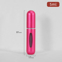 SpritzPod Portable Refillable Fragrance Atomizer 5mL Capacity (Assorted Colors) Simple Showcase