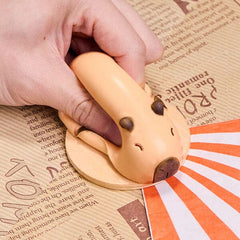 SqueezeSquad Taba Deluxe Premium Silicone Squishy Fidget Toy - Capybara Simple SqueezeSquad