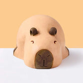 SqueezeSquad Taba Deluxe Premium Silicone Squishy Fidget Toy - Capybara Simple SqueezeSquad