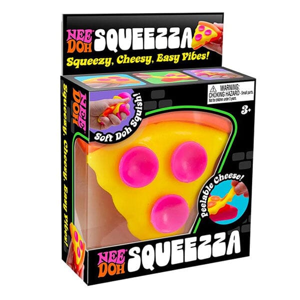 雑食オタク専用 Nee Doh® Squeezza Pizza Squishy Fidget Toy (1pc) Color Ships