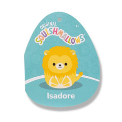 Squishmallows Super Soft Plush Toys 7.5" Isadore the Lemon Lion Simple Squishmallows