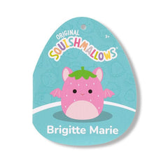 Squishmallows Super Soft Plush Toys 7.5" Brigitte Marie the Pink Strawberry Bat Simple Squishmallows