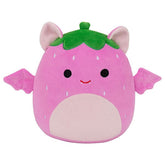 Squishmallows Super Soft Plush Toys 7.5" Brigitte Marie the Pink Strawberry Bat Simple Squishmallows