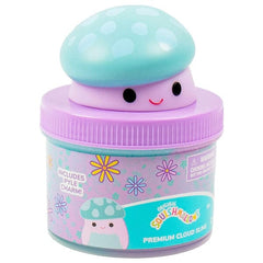 Squishmallows Premium Cloud Slime Fidget Putty Jar Multiple Scents & Styles (Wave 2) Simple Showcase Pyle The Mushroom Slime