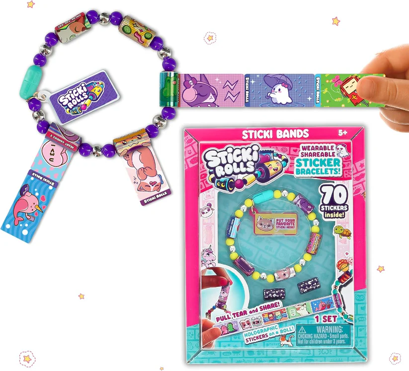 Sticki Rolls Sticki Band Blind Capsule Simple ZURU