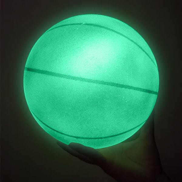 StealthDunk Glow-in-the-Dark Silent Basketball No. 3 Kids' Size Simple Exclusive