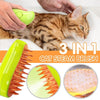 SteamyTails: Silicone Steam Grooming Brush For Cats & Dogs