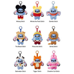 Pop Mart x Disney: Stitch Adventure Series Plush Keychain Blind Box (1pc) Simple Pop Mart