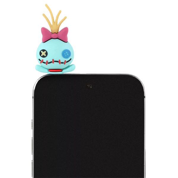 Disney's Lilo & Stitch Stick-On Phone Buddy Phone Hugging Figurines (2pk) Stitch & Scrump Simple Disney