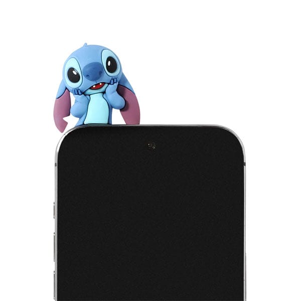 Disney's Lilo & Stitch Stick-On Phone Buddy Phone Hugging Figurines (2pk) Stitch & Scrump Simple Disney