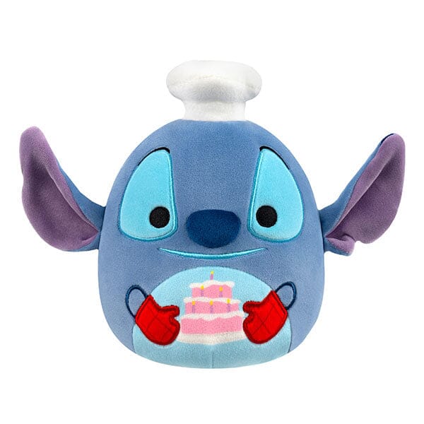 Squishmallows Super Soft Plush Toys 10" Disney's Chef Stitch Baking a Cake Simple Squishmallows