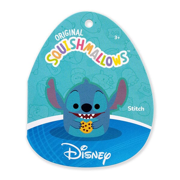 Squishmallows Super Soft Plush Toys 10" Disney's Stitch Eating a Cookie Simple Squishmallows