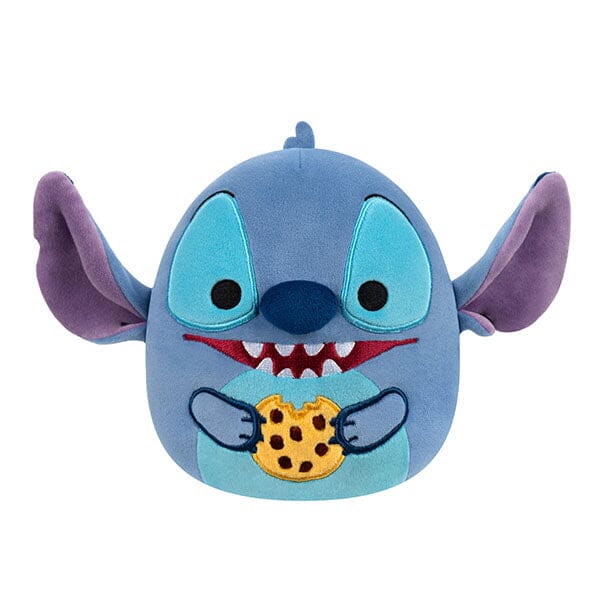 Squishmallows Super Soft Plush Toys 10" Disney's Stitch Eating a Cookie Simple Squishmallows