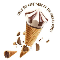 Just The Fun Part Peanut Butter & Jelly Filled Bite-Size Crispy Mini Waffle Cones (120g) Multiple Flavors Simple Just The Fun Part