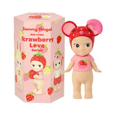 Sonny Angel Collectable Mini Cherub Figurines Strawberry Love Series Blind Box (1pc) Simple Sonny Angel