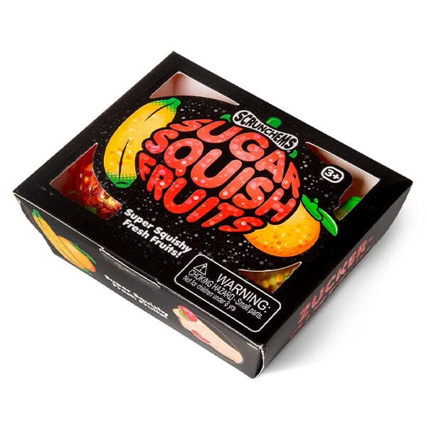 Scrunchems Sugar Squish Fruits Squishy Fidget Toys (3pc) Simple Scrunchems