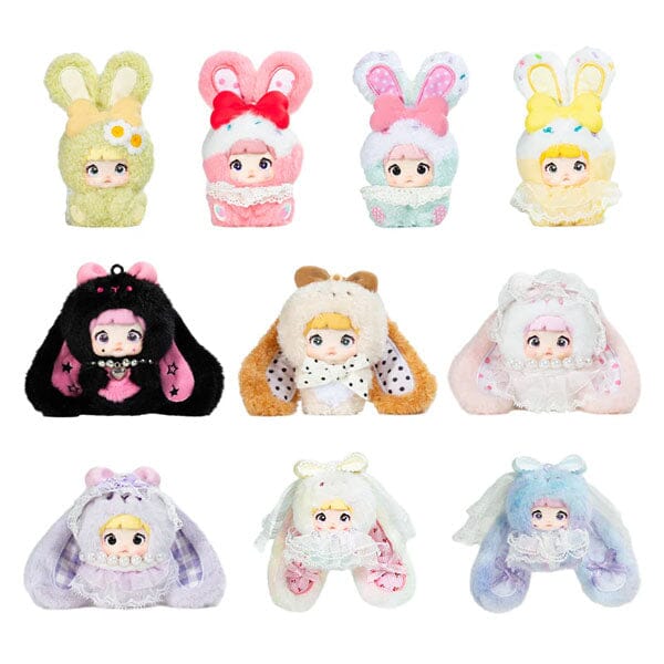 Nommi Baby Sweetheart Bunny Series Kawaii Plush Doll Blind Box (1pc) Simple Nommi