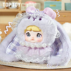 Nommi Baby Sweetheart Bunny Series Kawaii Plush Doll Blind Box (1pc) Simple Nommi