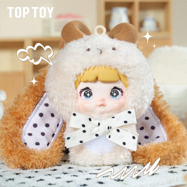 Nommi Baby Sweetheart Bunny Series Kawaii Plush Doll Blind Box (1pc) Simple Nommi