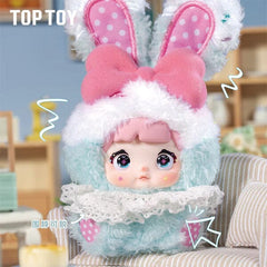 Nommi Baby Sweetheart Bunny Series Kawaii Plush Doll Blind Box (1pc) Simple Nommi