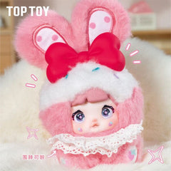 Nommi Baby Sweetheart Bunny Series Kawaii Plush Doll Blind Box (1pc) Simple Nommi