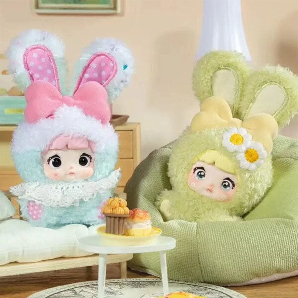 Nommi Baby Sweetheart Bunny Series Kawaii Plush Doll Blind Box (1pc) Simple Nommi