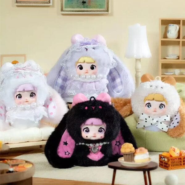 Nommi Baby Sweetheart Bunny Series Kawaii Plush Doll Blind Box (1pc) Simple Nommi