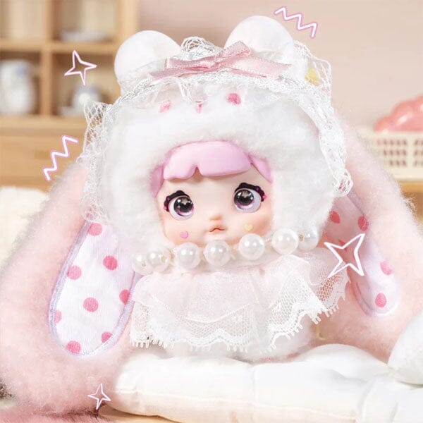 Nommi Baby Sweetheart Bunny Series Kawaii Plush Doll Blind Box (1pc) Simple Nommi