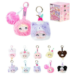 Nommi 100% Sweetness Series Kawaii Plush Doll Keychain Blind Box (1pc) Simple Nommi