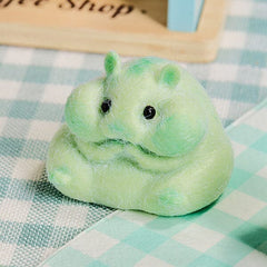 SqueezeSquad Taba Deluxe Premium Silicone Squishy Fidget Toy - Green Hamster Simple Exclusive