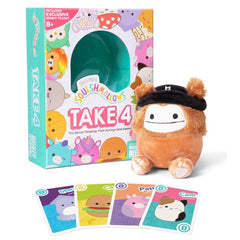 Squishmallows Take4: The Fast-Paced Family Game by The Creators of What Do You Meme Simple Squishmallows