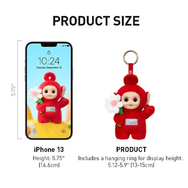 Pop Mart x Teletubbies: Say Hello Series Plush Keychain Blind Box (1pc) Simple Pop Mart
