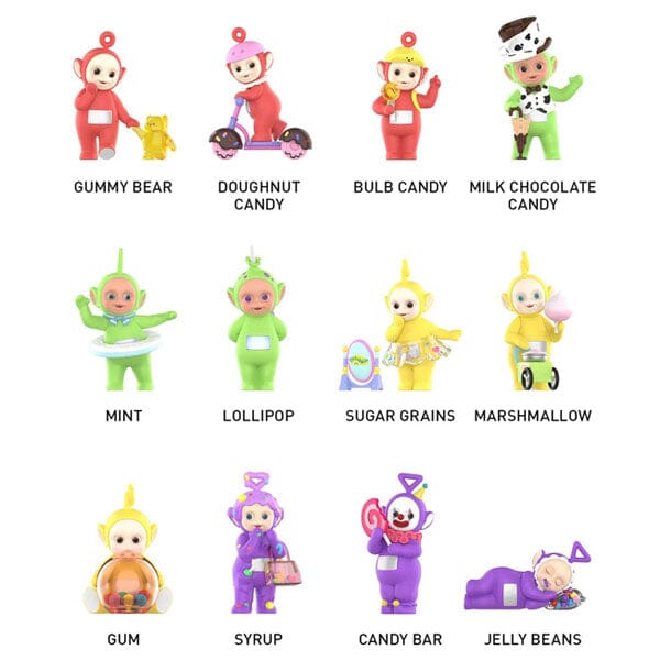 Pop Mart x Teletubbies: Fantasy Candy World Series Collectible Figurine Blind Box (1pc) Simple Pop Mart
