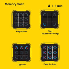 Tic Tap Go! Electronic Touchscreen Tic-Tac-Toe Game Simple Exclusive