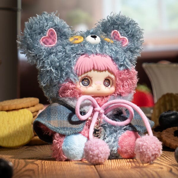 MayMei Tiny Bear Cookie Series Kawaii Plush Doll Blind Box (1pc) Simple Nommi