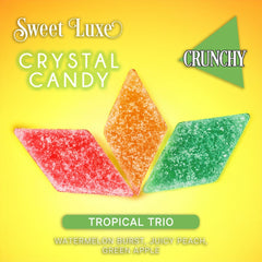 Sweet Luxe™ NEW Extra Crunchy Crystal Candy - Multiple Flavors Simple Sweet Luxe