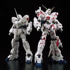 BANDAI Hobby RG #25 RX-0 Unicorn Gundam 1/144 Scale 5" Model Kit Simple Gundam