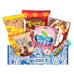 Universal Yums Mystery Snack Box: South Korea Candy Shoppe (6 Pieces) Simple Universal Yums