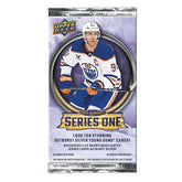 Upper Deck NHL Trading Card Pack Series One 2025-26 (1 Pack of 12 Cards) Simple Upper Deck