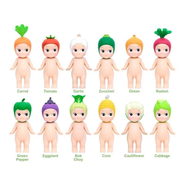 Sonny Angel Collectable Mini Cherub Figurines Vegetable Series Blind Box (1pc) Simple Sonny Angel