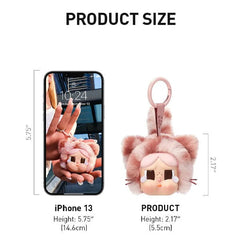 Pop Mart x CRYBABY: Wild But Cutie Series Plush Keychain Blind Box (1pc) Simple Pop Mart