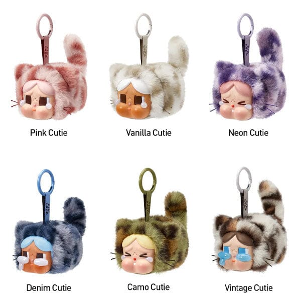 Pop Mart x CRYBABY: Wild But Cutie Series Plush Keychain Blind Box (1pc) Simple Pop Mart